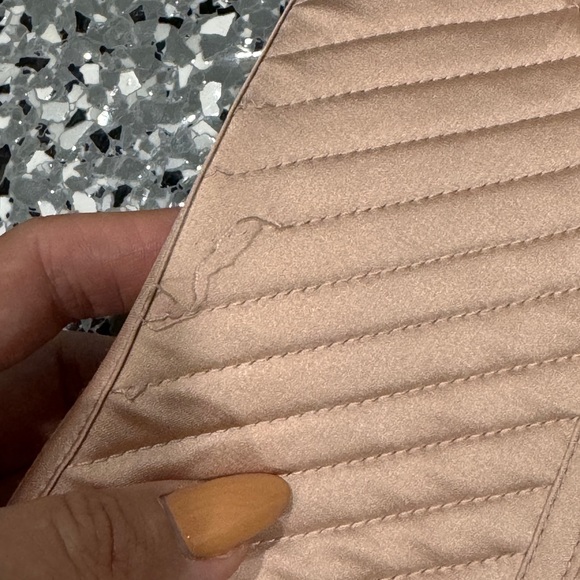 House of CB mini pencil satin nude dress xs - Picture 5 of 6